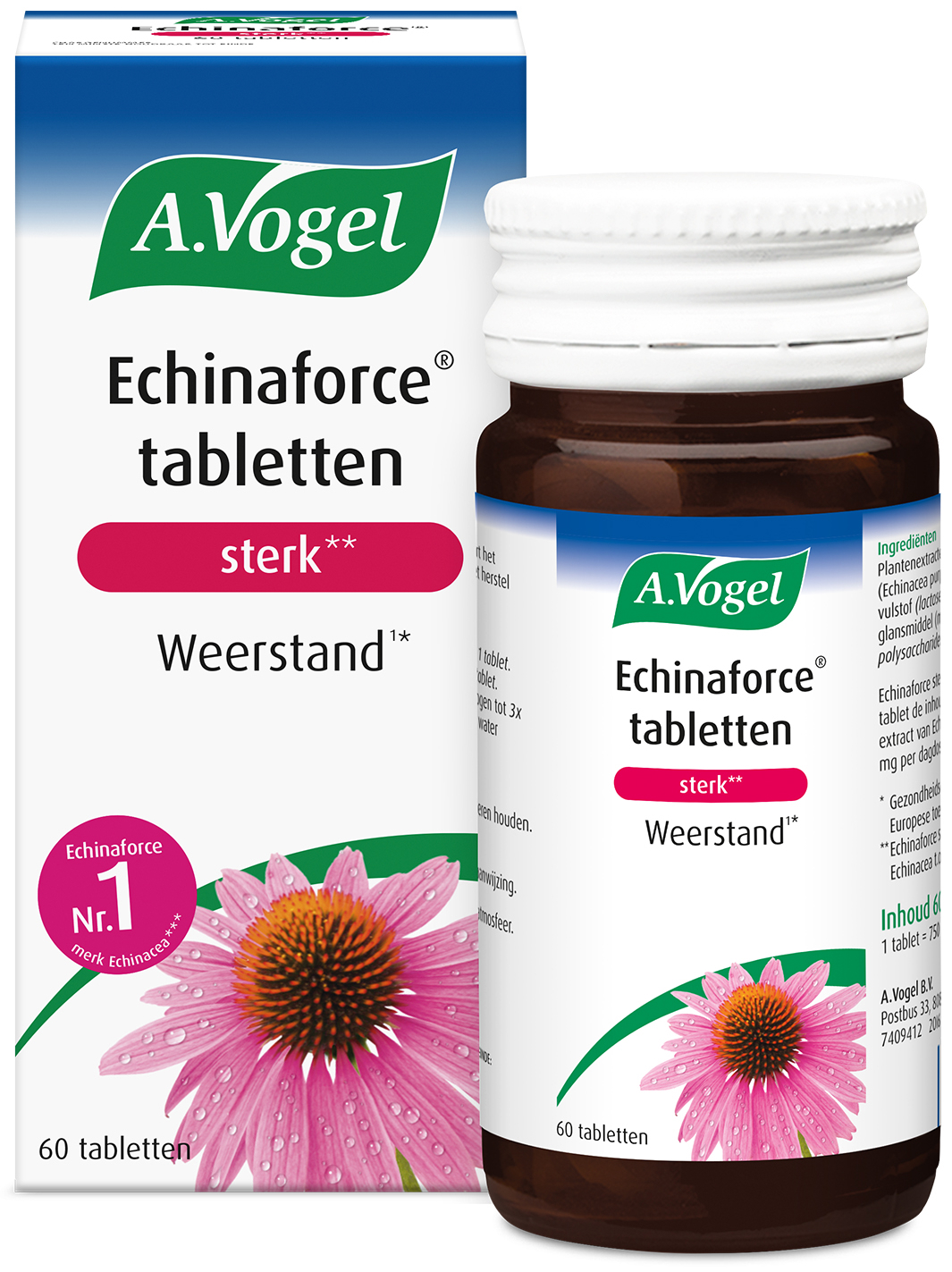 Echinaforce Sterk tabletten 60 Stuks