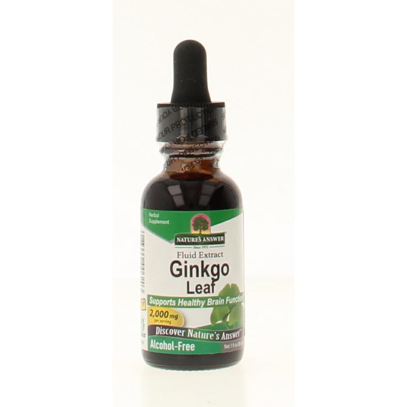 Ginkgo biloba extract alcoholvrij 30ML