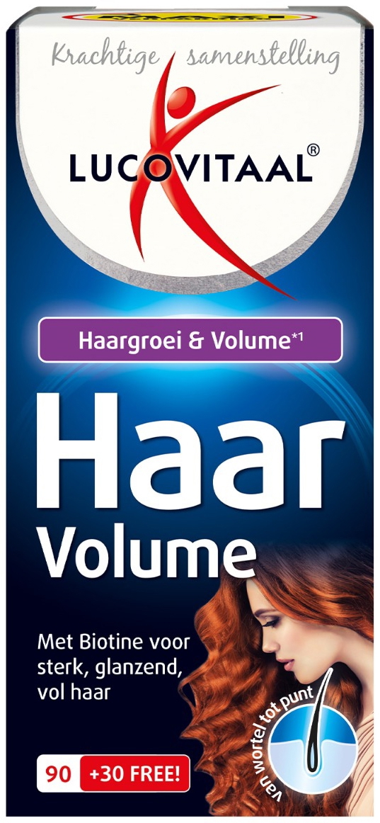 Lucovitaal Haar volume max verpakking 120 Capsules