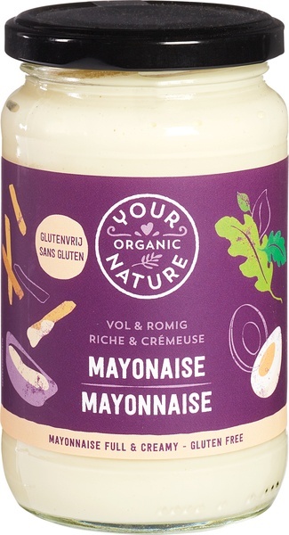 Your Organic Nature Mayonaise Vol & Romig Glutenvrij 370ml
