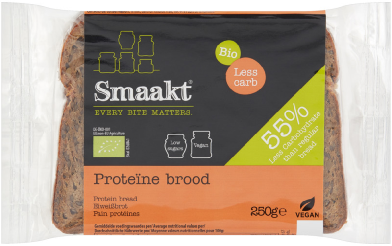 Proteïne Brood Less Carb 250G