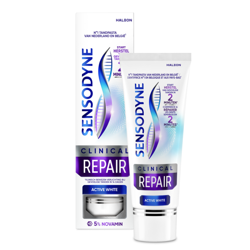 Tandpasta Clinical Repair Active White 75 ml