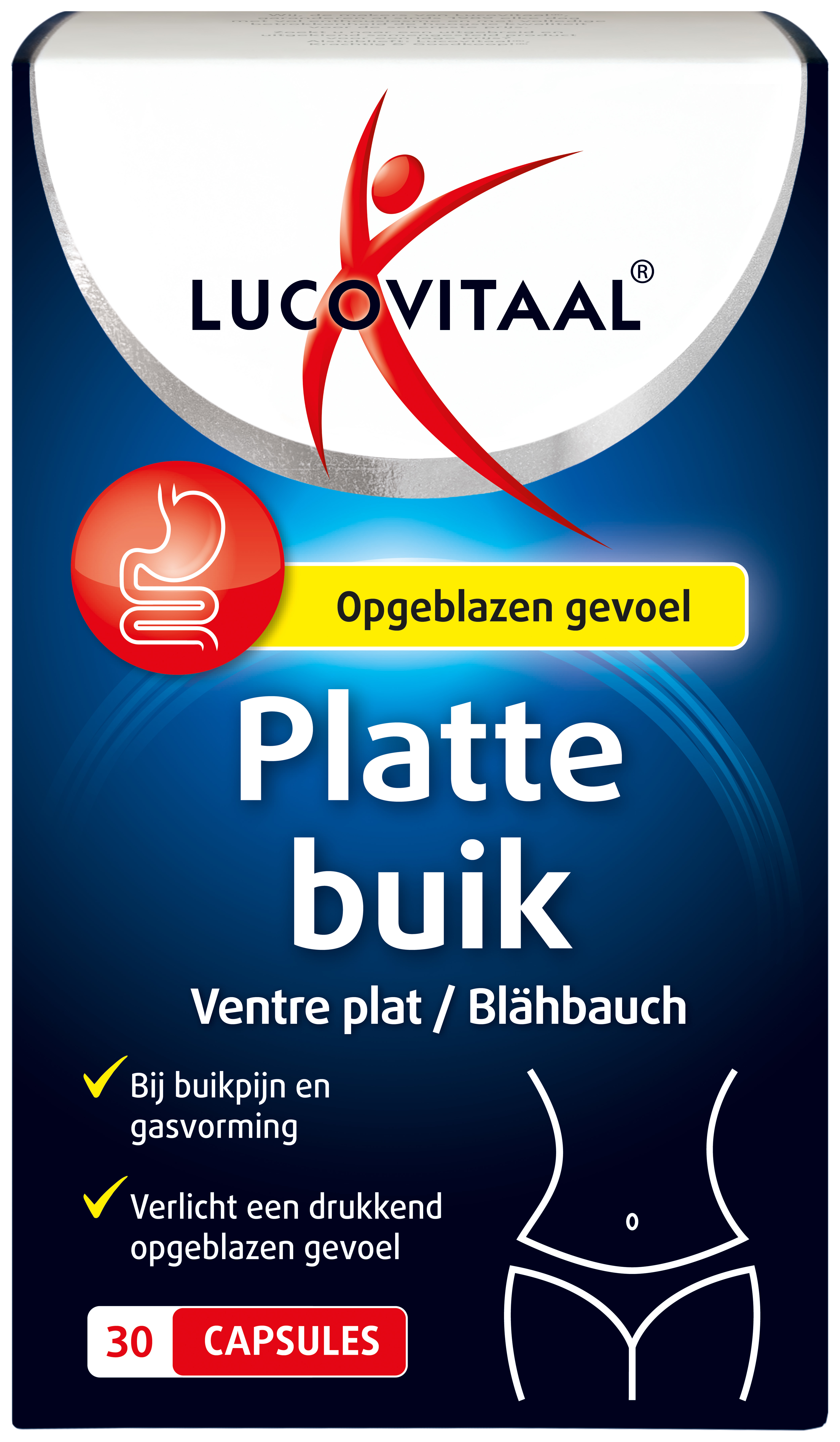 Lucovitaal Platte Buik 30 Capsules