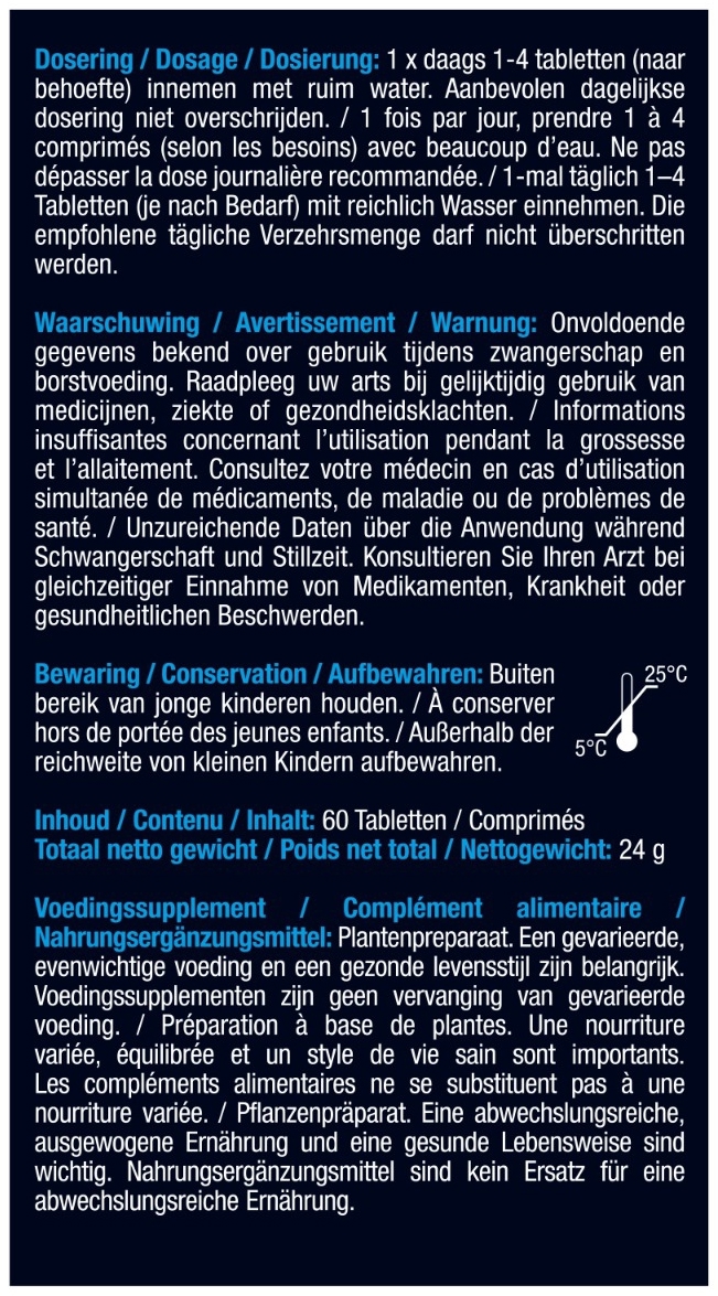Lucovitaal Cranberry Puur 9 mg PAC 60 Tabletten