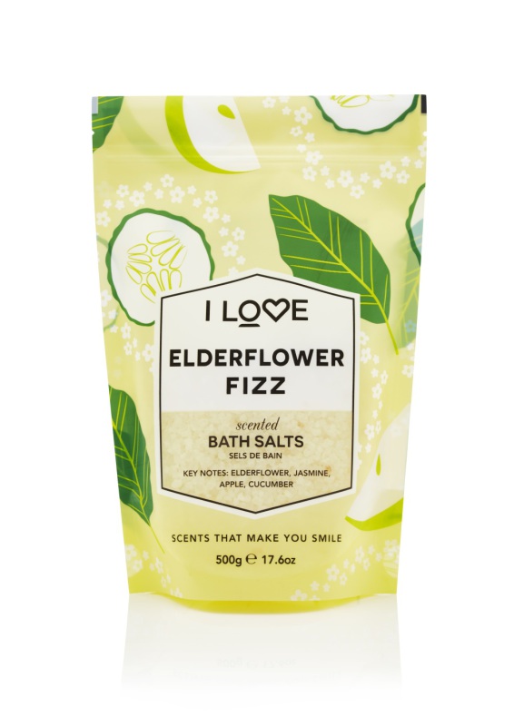 Bath Salts Elderflower Fizz 500gr
