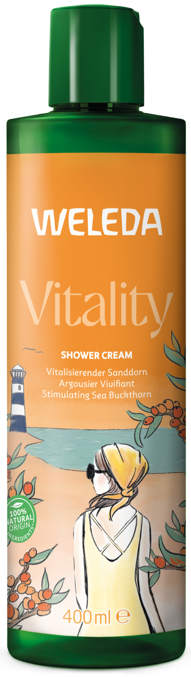 Weleda Vitality Douchecrème Duindoorn Bio 400 ML