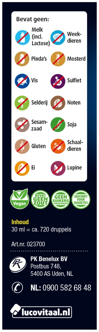 Lucovitaal CBD Olie 5% 30ml