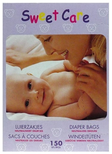 Geparfumeerde Luierzakjes 150 Stuks