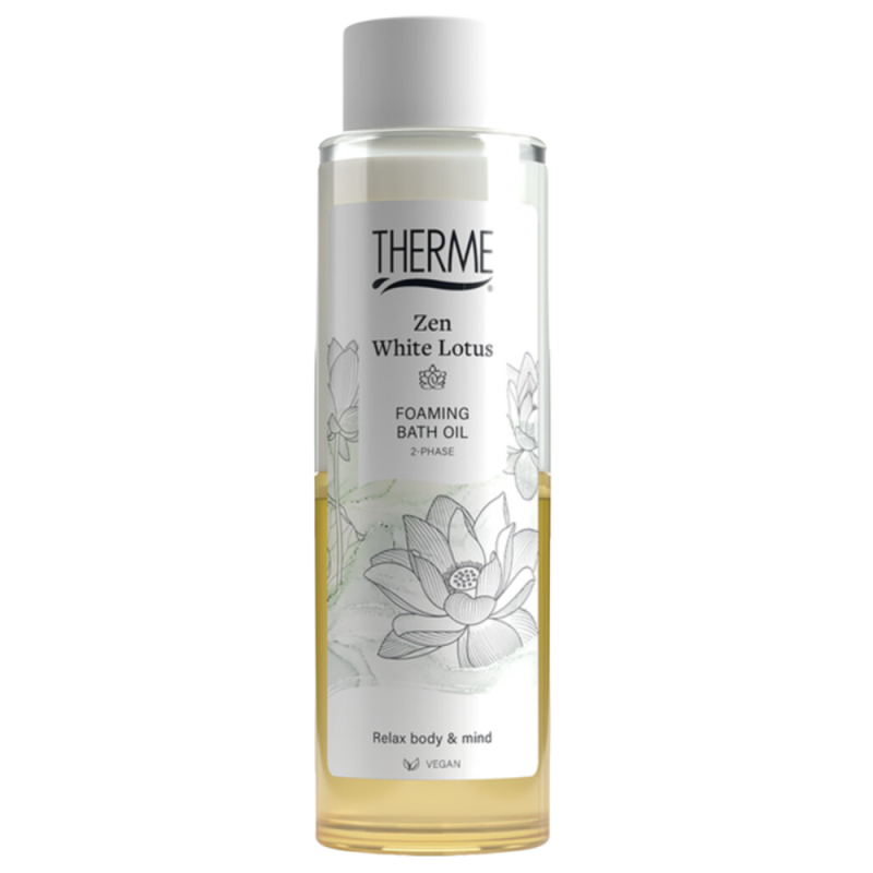Zen White Lotus Foaming Bath Oil 400ml