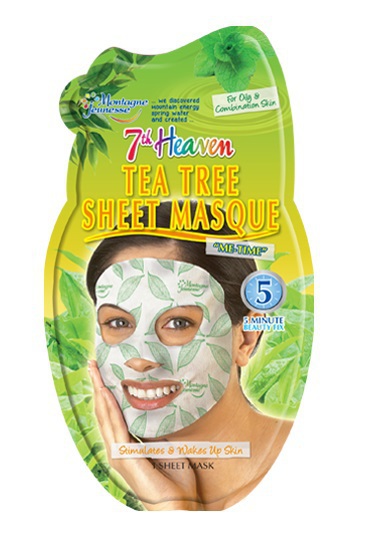 Gezichtmasker Tea Tree Sheet Mask 16gr
