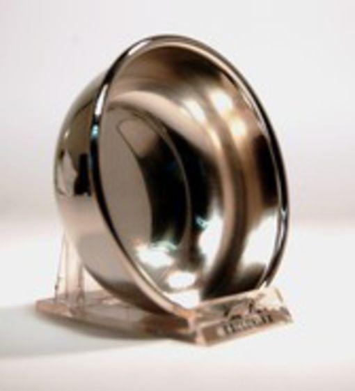 Zeepschaaltje roestvrij staal 1st