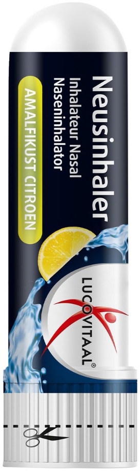 Lucovitaal Neusinhaler Amalfikust Citroen 1 Stuk