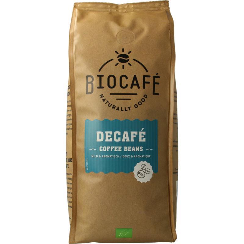 Koffiebonen decafe bio 500g