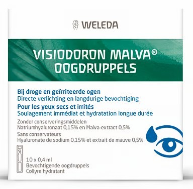 Visiodoron Malva Oogdruppels 10 ampullen