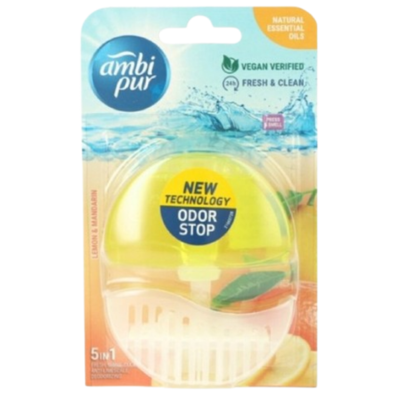 Toiletblok - Lemon & Mandarin 55 Ml. 1 stuk