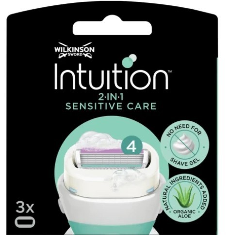 Intuition Sensitive Care Scheermesjes 3 stuks