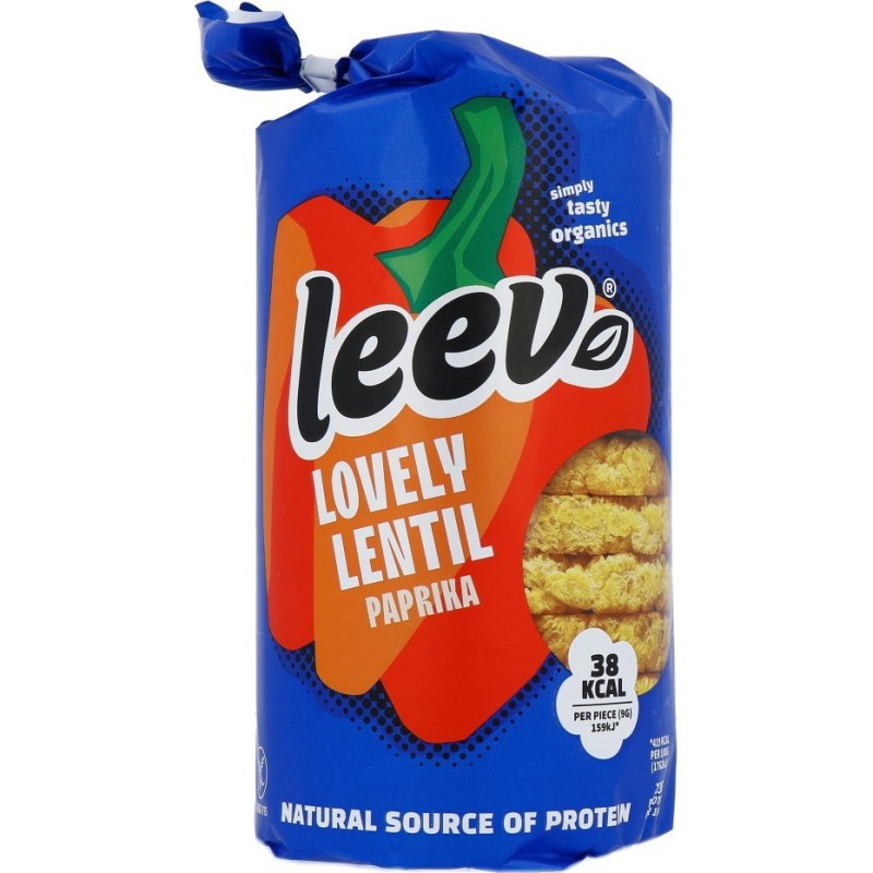 Lovely lentil cakes paprika bio 117g