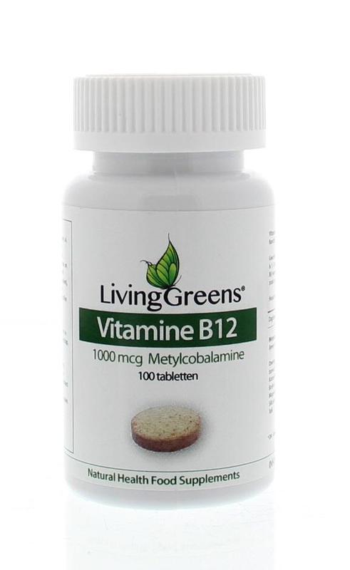Vitamine B12 Methylcobalamine 1000 mcg 100 Tabletten