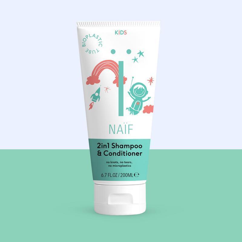 Naif 2-in-1 Shampoo & conditioner kids 200ML