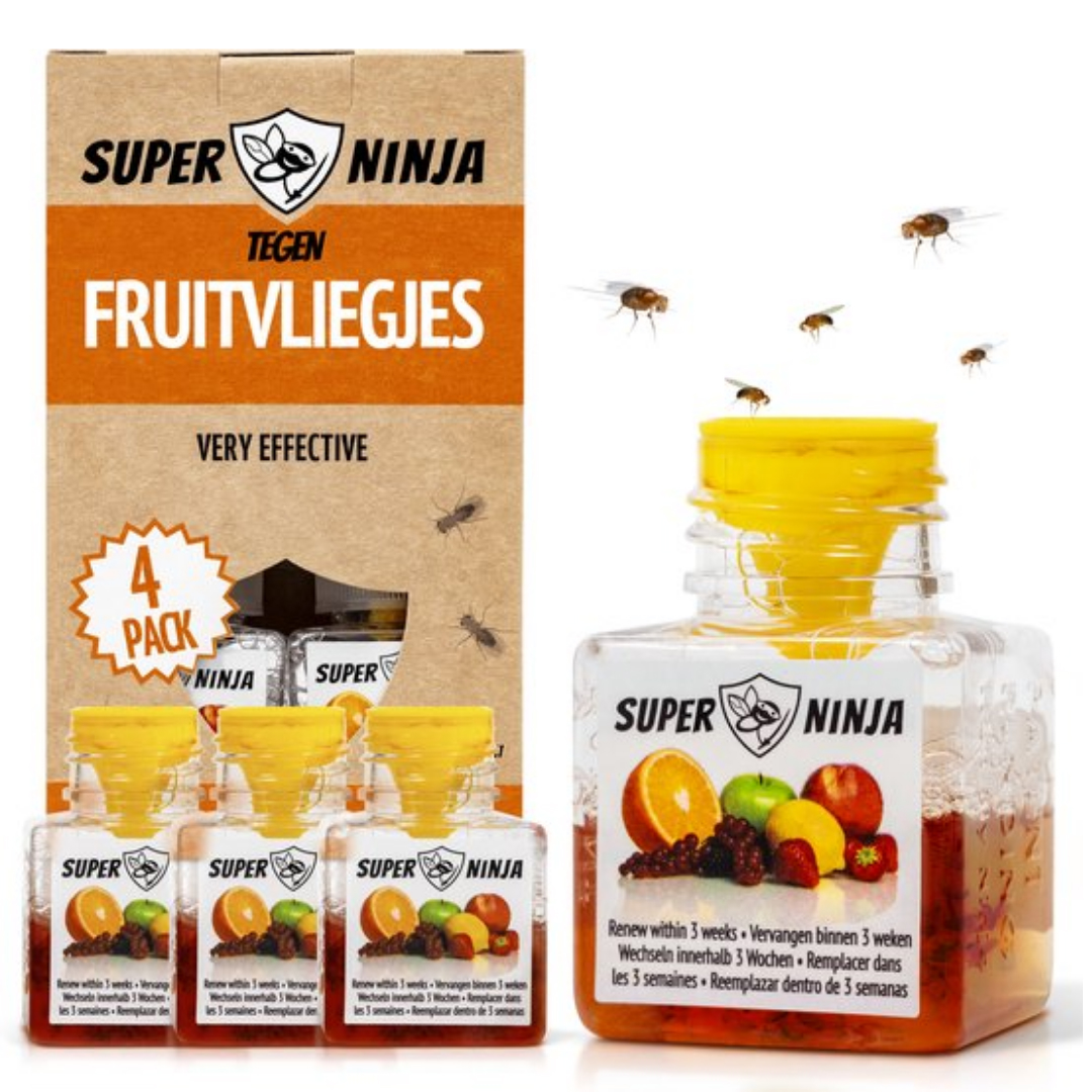 Ninja Fruitvliegjesval 4st