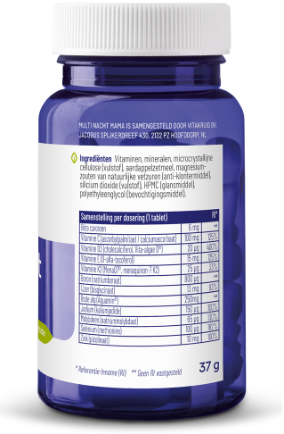 Vitakruid Multi Nacht Mama 30 Tabletten