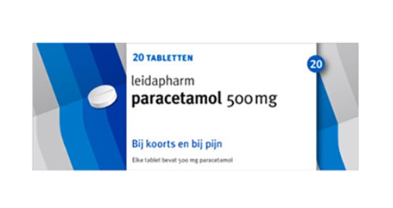 Paracetamol 500mg 20 tabletten