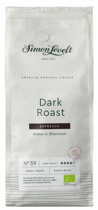 Simon Levelt Espresso Dark Roast Bonen 1000g