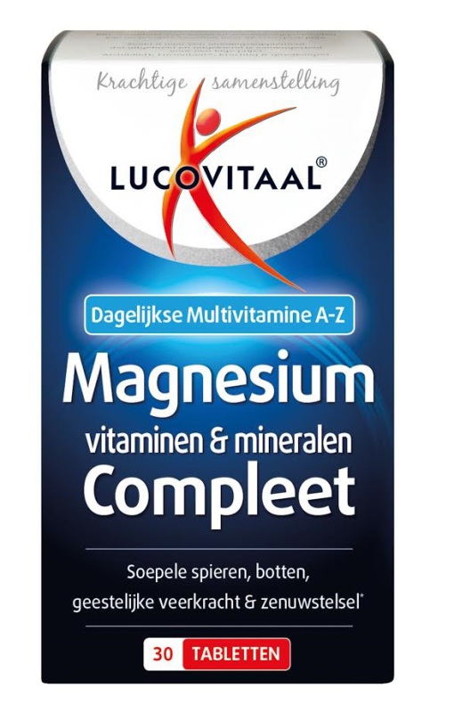 Magnesium Vitaminen & Mineralen Compleet 30 tabletten