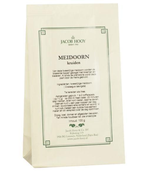 Jacob Hooy Meidoornkruiden gemalen (geel zakje) 100g