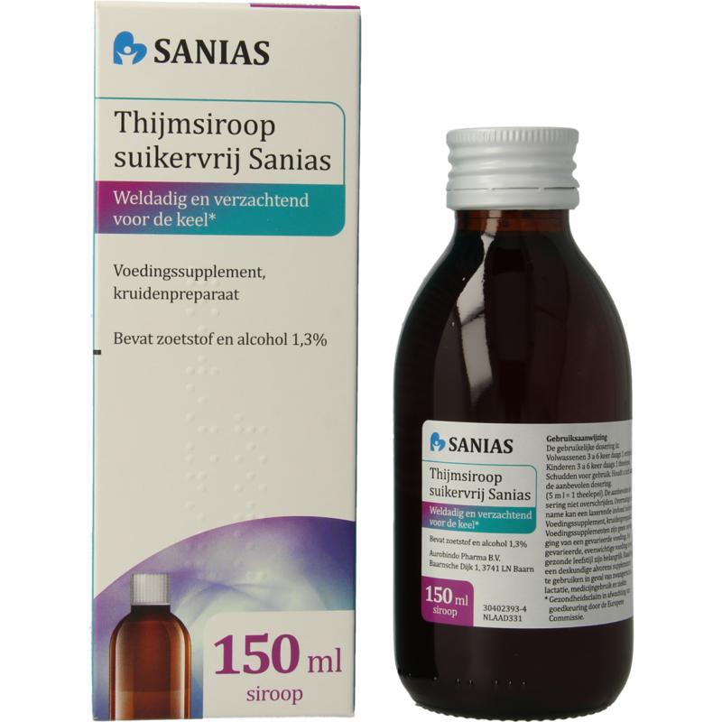 Thijmsiroop Suikervrij 150ml