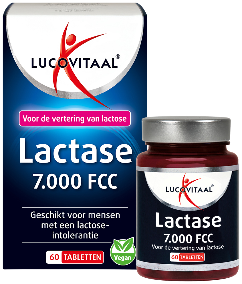 Lucovitaal Lactase 7.000 FCC 60 tabletten