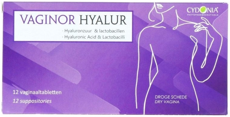 Vaginor hyalur vaginaaltabletten 12tb