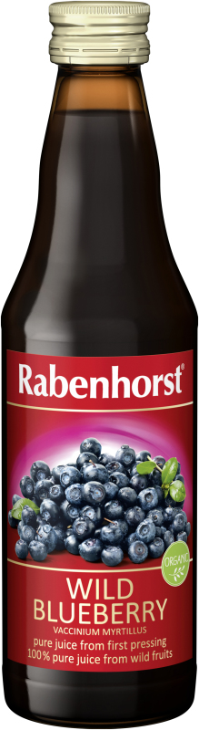Bosbessen 100% Biologisch 330ml