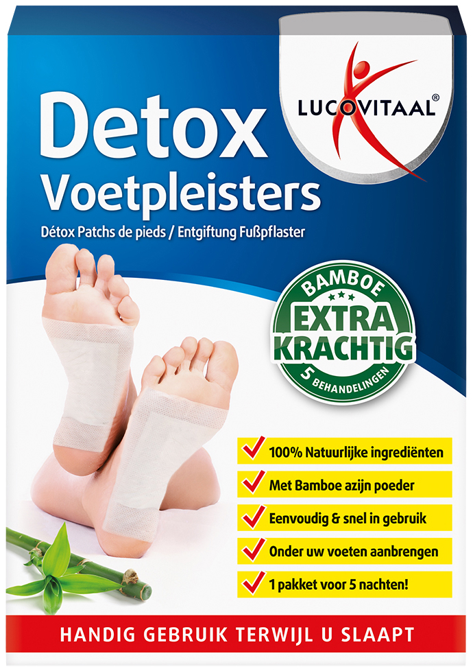Lucovitaal Detox Voetpleisters 10 stuks