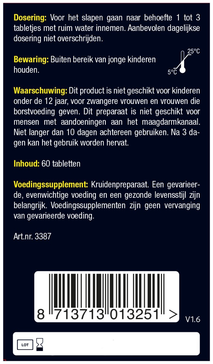 Lucovitaal Stoelgang Tabletten Sennavrij 60 tabletten