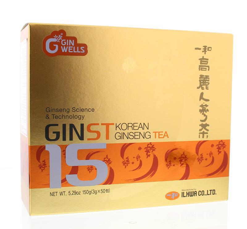 Ginst15 Korean ginseng tea 50 stuks