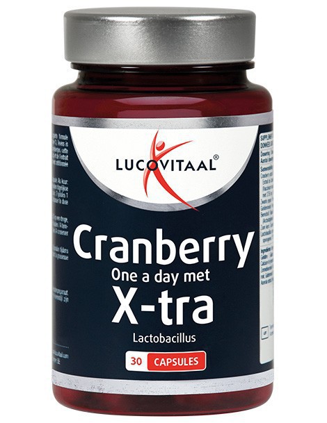 Cranberry met X-tra Lactobacillus 30 capsules