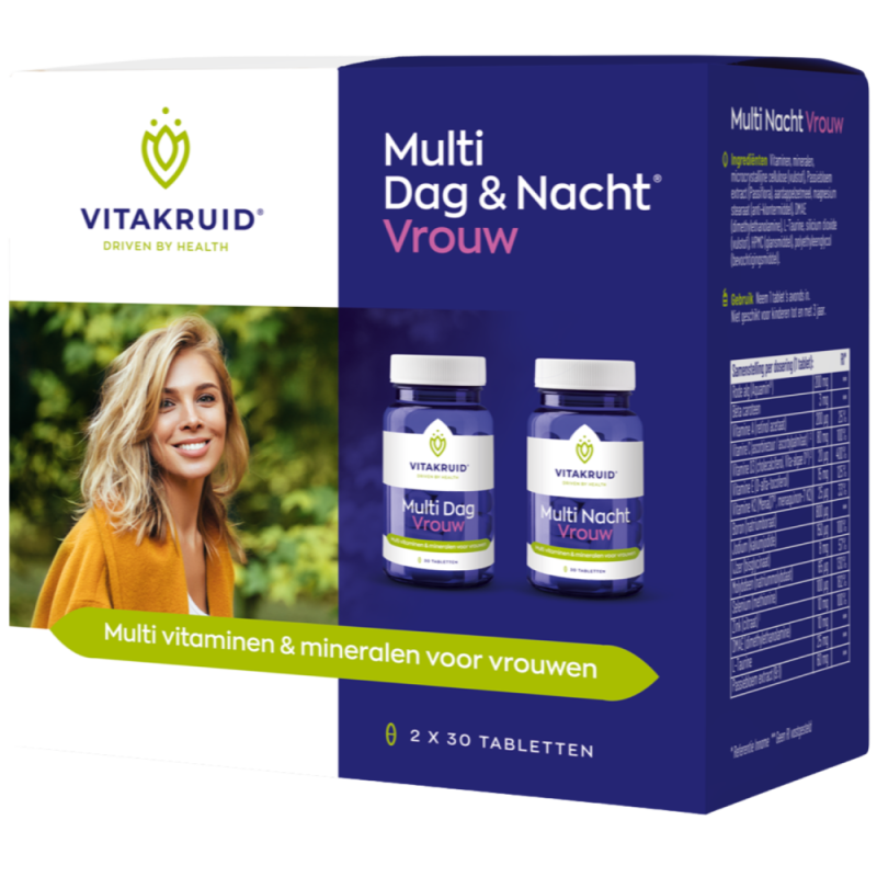Multi Dag & Nacht Vrouw  2x30 tabletten