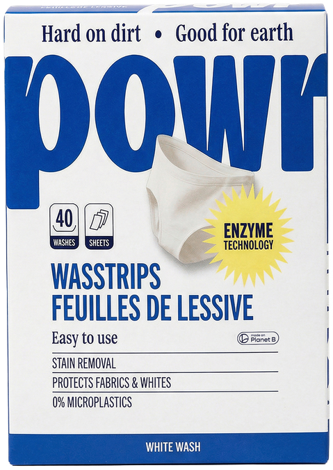 Powr Wasstrips Witte Was 60 gram