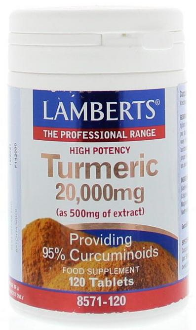 Curcuma 20.000 mg (turmeric) 120tb
