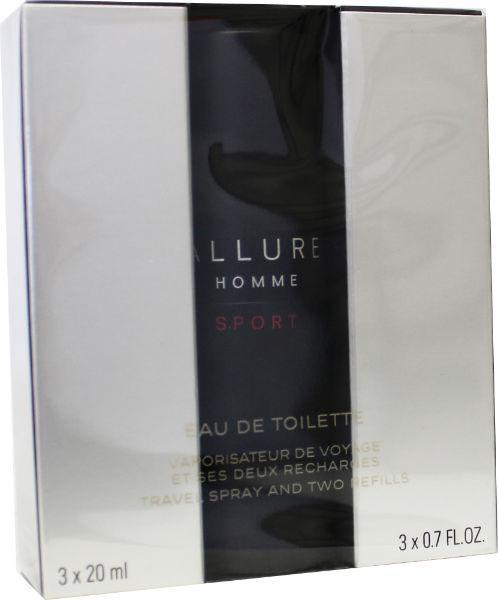 Allure Sport Man Eau De Toilette 3 x 20ml