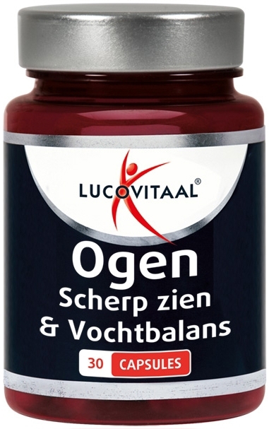 Lucovitaal Ogen Scherp Zien & Vochtbalans 30 capsules