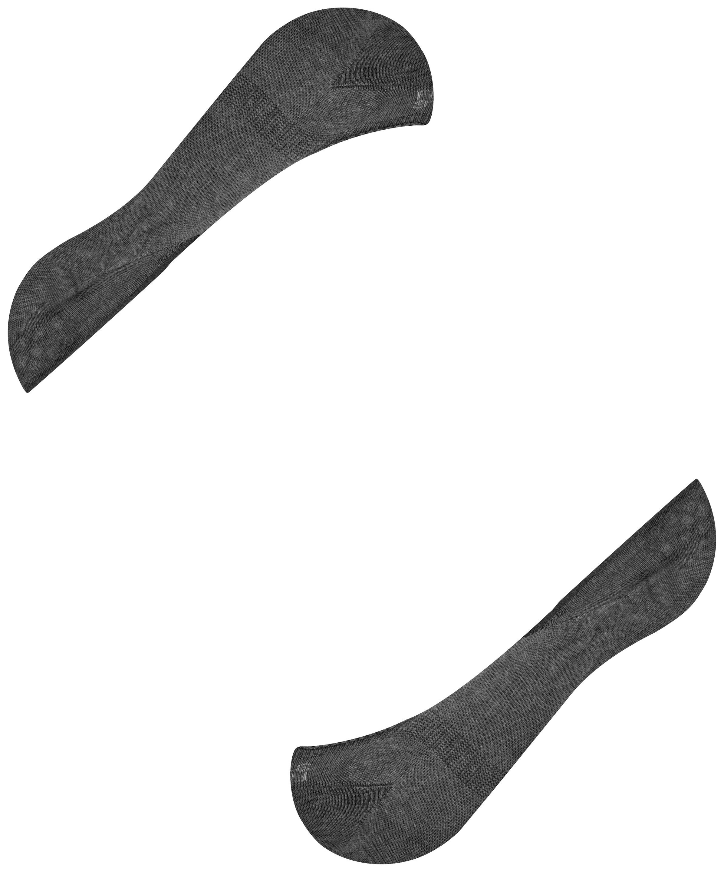 FALKE Dames Step Medium Cut Footies Zwart