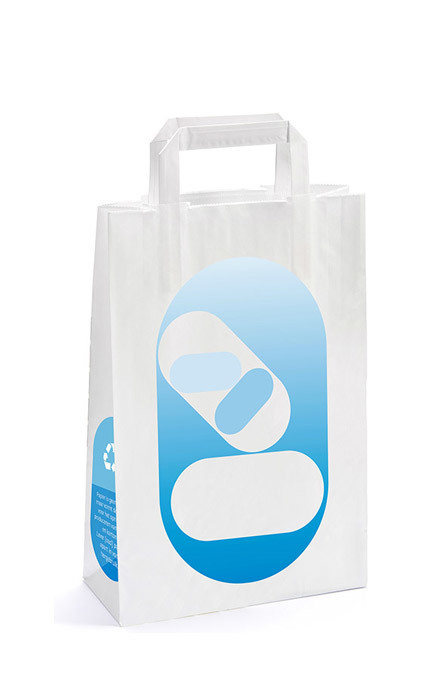 Draagtas papier MH 220 x 100 x 280 250st