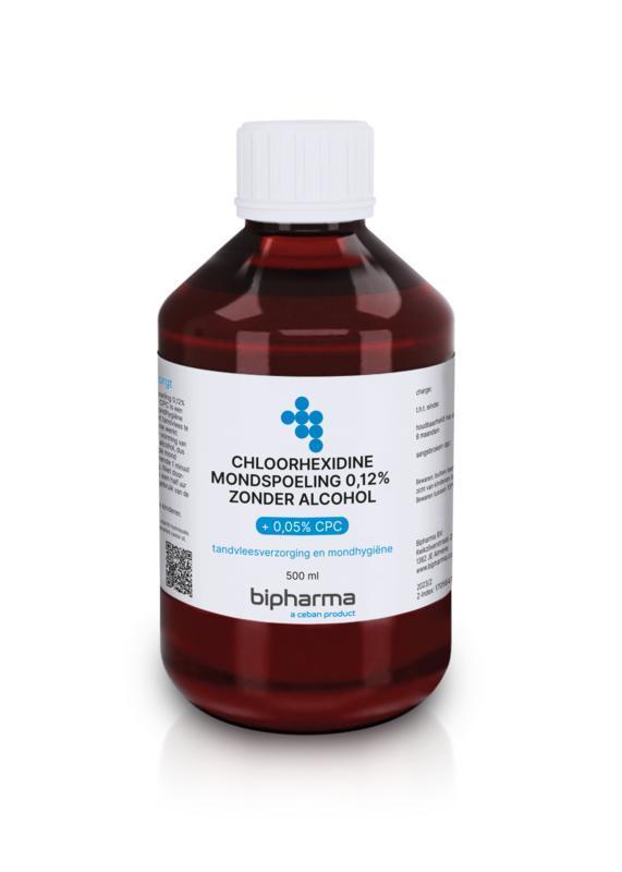 Chloorhexidine mondspoeling 0.12% 500ML