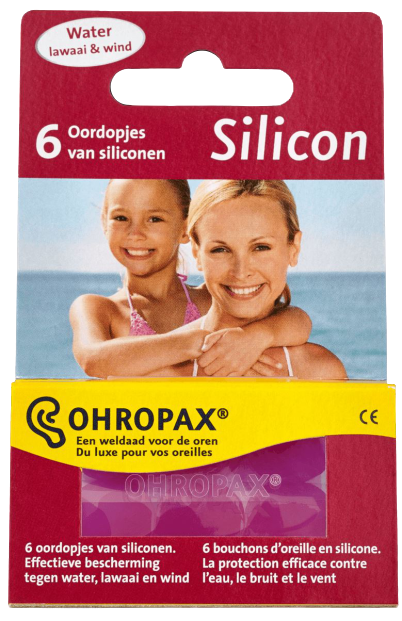 Siliconen Oordopjes 6 stuks