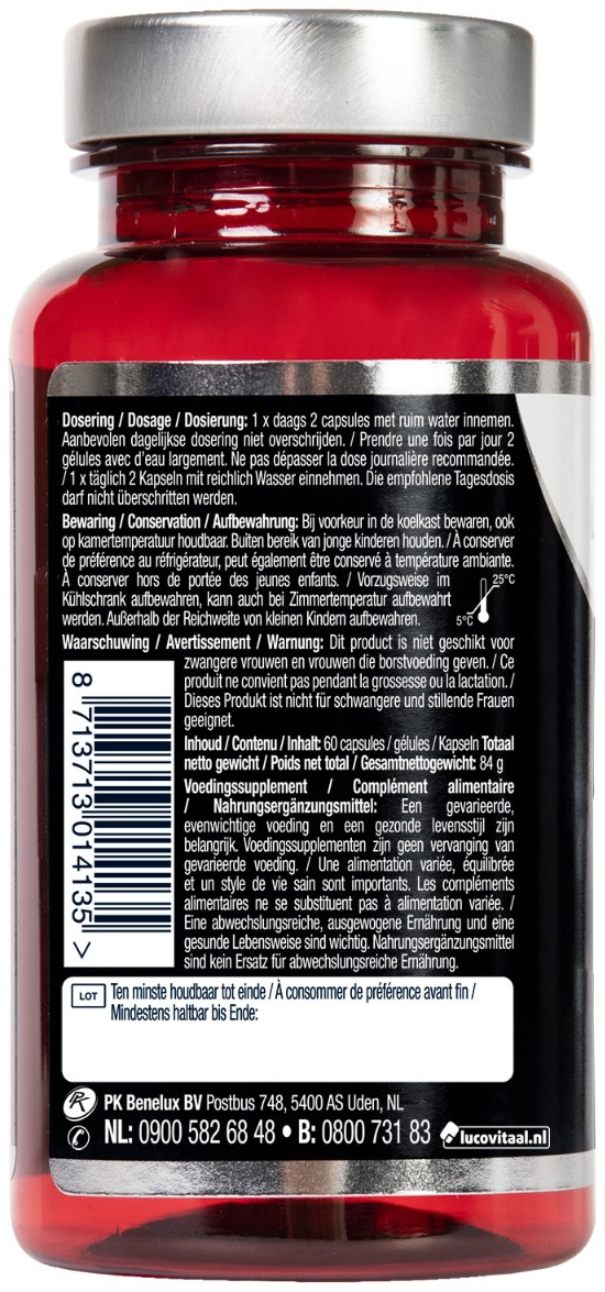 Lucovitaal Super Visolie Omega 3 60 capsules