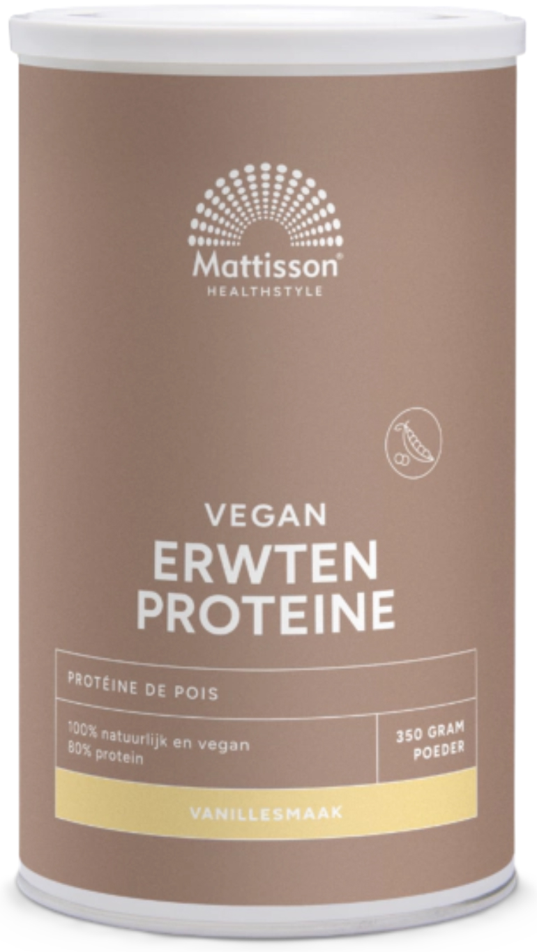 Absolute Erwten Proteïne Vanille 350 Gram