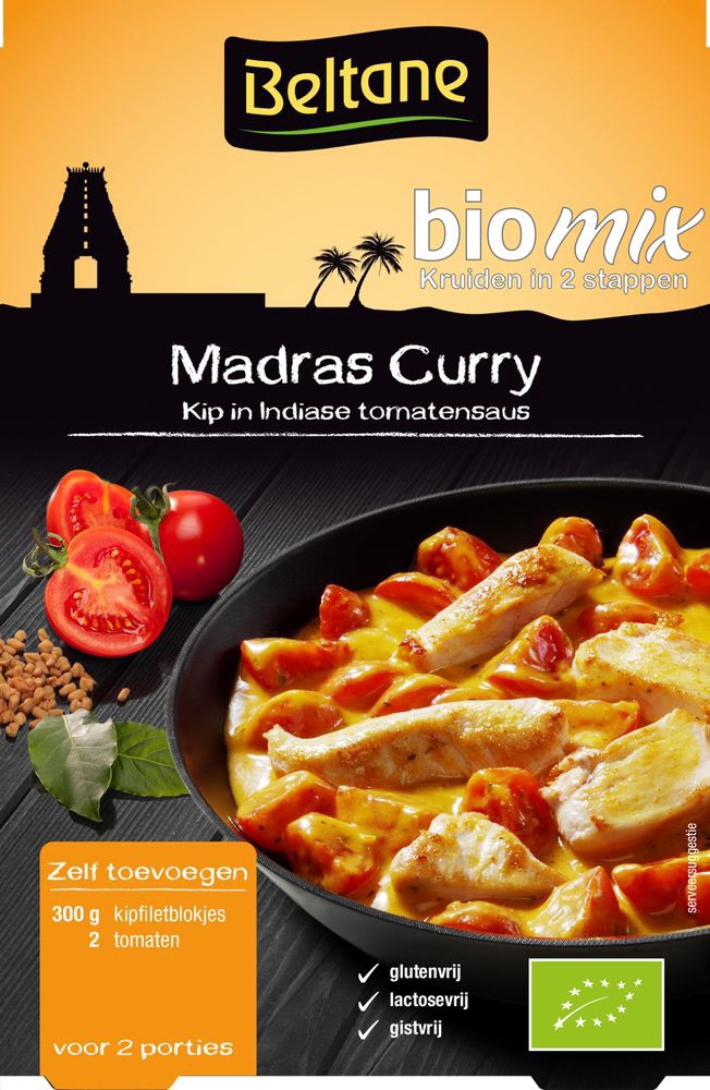Beltane Madrax Curry Kruidenmix 20 gram