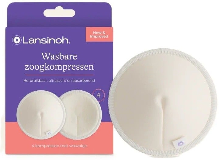 Wasbare Zoogkompres 4st